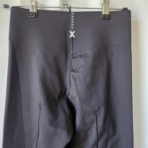 Savage X Fenty By Rihanna Black High-Waisted Performance Leggings Size S - Picture 6 of 8